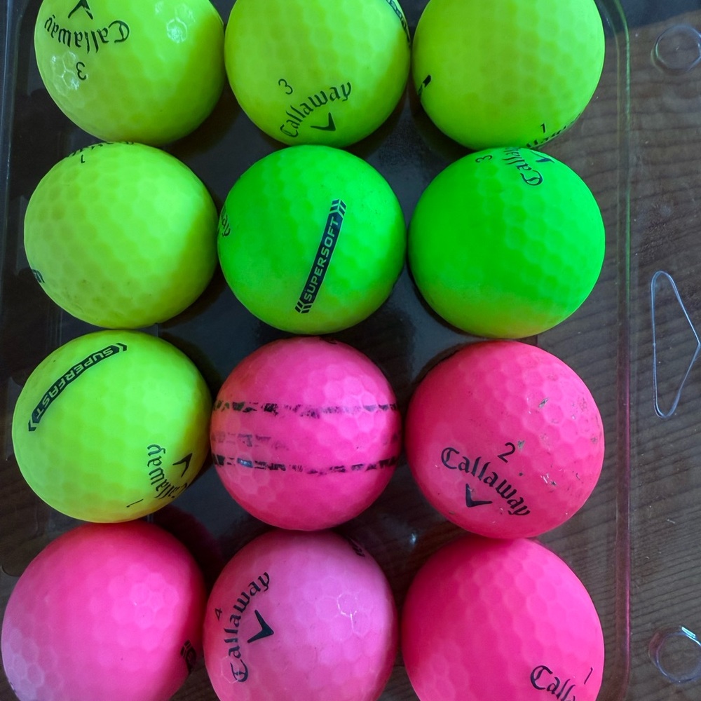 Callaway Golf Balls One Dozen 12 Balls